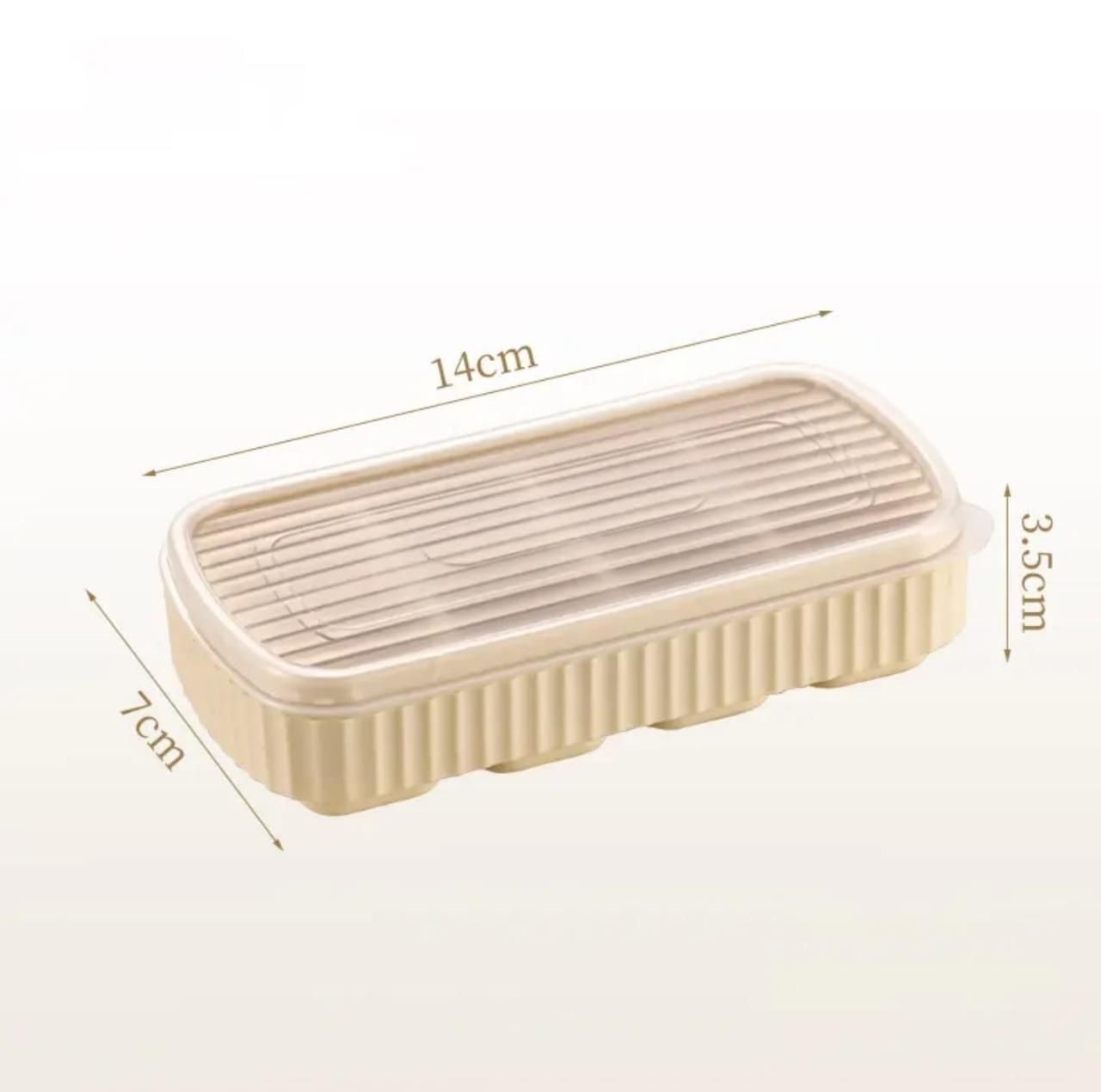 Mini Silicone Ice Cube Tray with Lid
